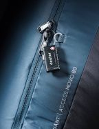 Deuter ključavnica za nahrbtnike in torbe TSA Cable Lock